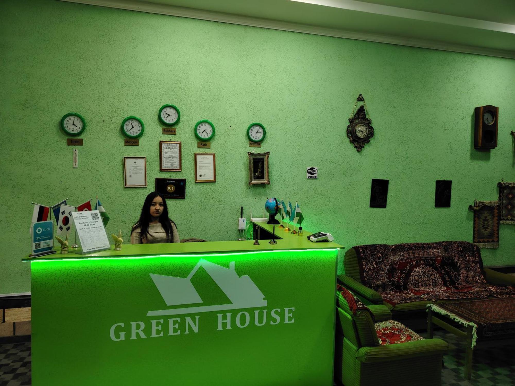 Green House Hotel & Hostel Buhara Exterior foto